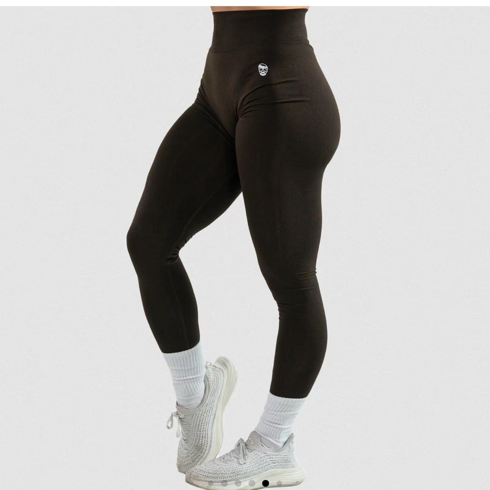 Gym Reapers High-Waisted Espresso Leggings